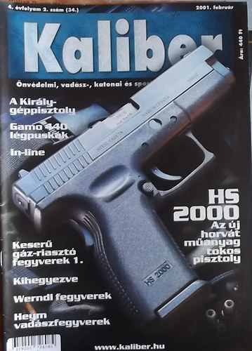 Kaliber - �nv�delmi, vad�sz-, katonai �s sportfegyverek szaklapja / 34.