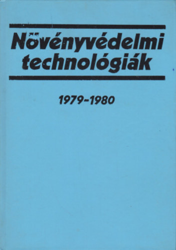 Nvnyvdelmi technolgik 1979-1980