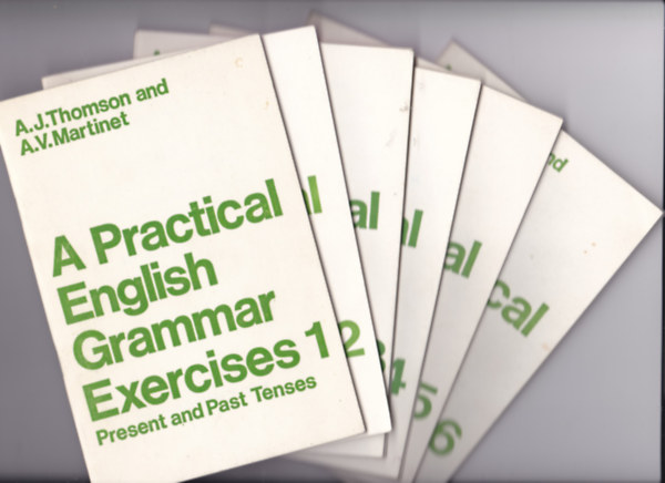 A Practical English Grammar Exercises 1-6.