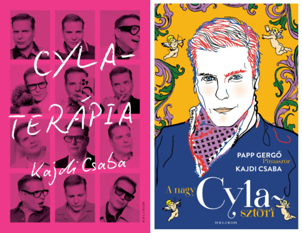 2 db Cyla k�nyv: A nagy Cyla-sztori + Cyla-ter�pia