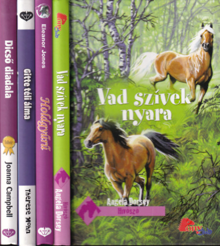 4 db. PonyClub (Vad szvek nyara + Holdgyr + Gitte tli lma + Dics diadala)