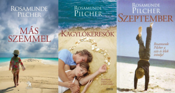 Rosamunde Pilcher - 3 db Rosamunde Pilcher regny: Kagylkeresk + Szeptember + Ms szemmel
