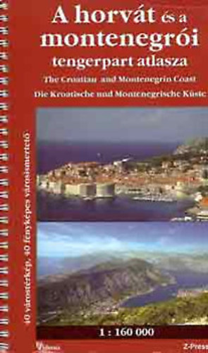 A horvt s a montenegri tengerpart atlasza 1 : 160 000
