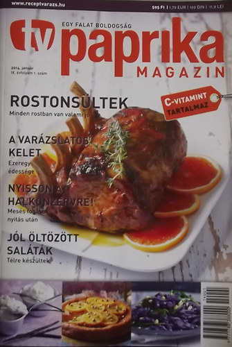 TV Paprika magazin - 2014.oktber - IX. vfolyam 1. szm