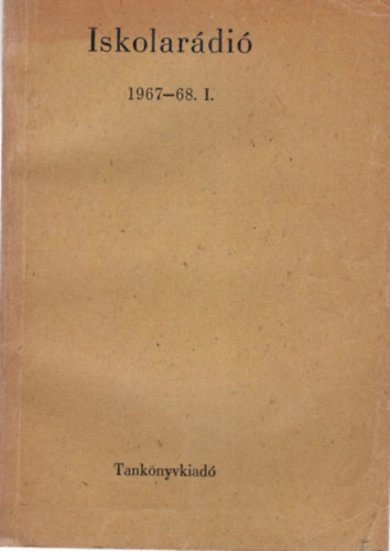 Dr. Huszr Tiborn - Iskolardi 1967-68. I.
