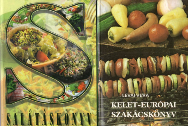 4 db szakcsknyv: Kelet-eurpai szakcsknyv + Saltsknyv + Hazai zek, falusi nnepek + Mesl szakcsknyv