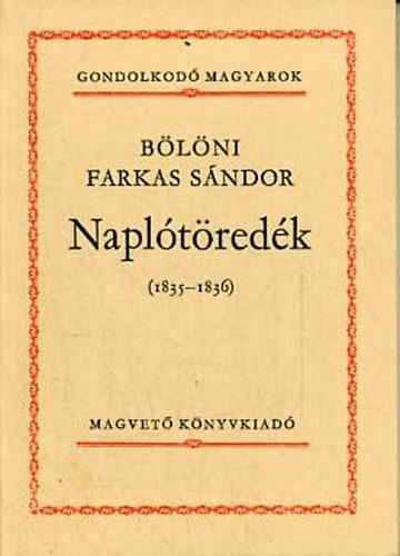 Napltredk (1835-1836) (Gondolkod magyarok)