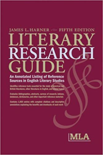 James L. Harner - Literary Research Guide