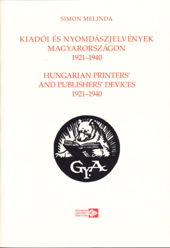 Kiadi nyomdszjelvnyek Magyarorszgon 1921-1940