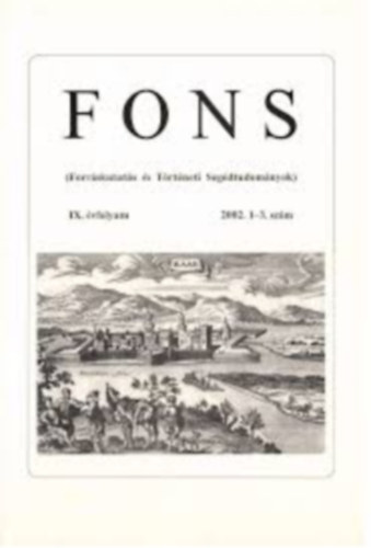 Fons (forrskutats s trtnelmi segodtudomnyok) IX. vf. 1-3. szm