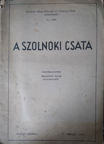 A szolnoki csata