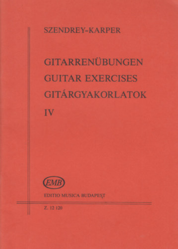 Gitarrenbungen - Guitar exercises - Gitrgyakorlatok IV