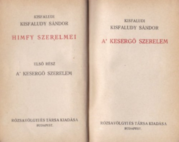 A keserg szerelem