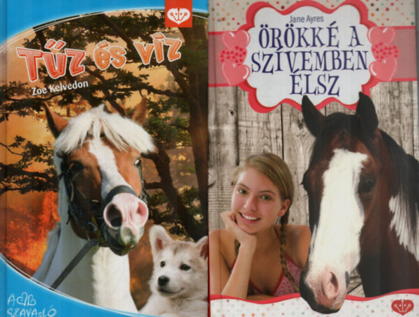 2 db PennyGirl k�tet: �r�kk� a sz�vemben �lsz - T�z �s v�z