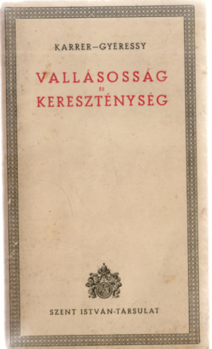 Vallsossg s keresztnysg