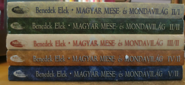 5 db Magyar mese- �s mondavil�g II/I-II. + III/II. + IV/II. + V/II.