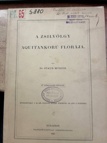 A Zsilvlgy aquitankor flrja