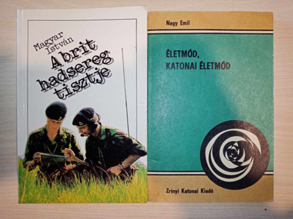 A brit hadsereg tisztje + letmd, katonai letmd (2m)