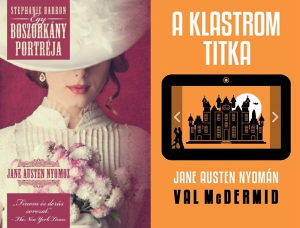 2 m Jane Austen rajongknak: A klastrom titka - Jane Austen nyomn + Egy boszorkny portrja