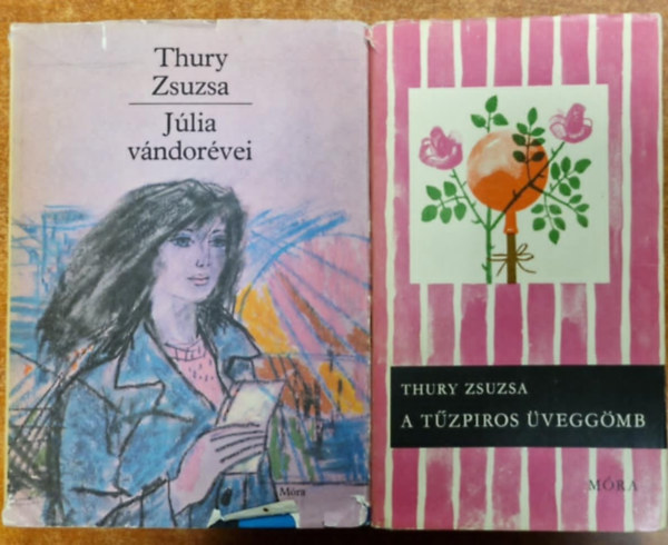 2 dbThury Zsuzsa knyv.:A tzpiros veggmb,Jlia vndorvei
