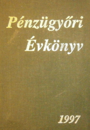 Pnzgyri vknyv 1997