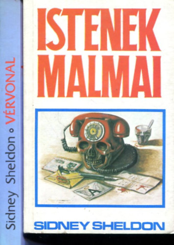 2 db Sidney Sheldon k�tet (Istenek malmai - V�rvonal)