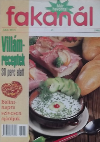 Rohrmann Katalin  (szerk.) - Fakanl 1998/2 - Villmreceptek 30 perc alatt