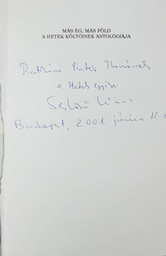 M�s �g, m�s f�ld (A Hetek k�lt�inek antol�gi�ja)