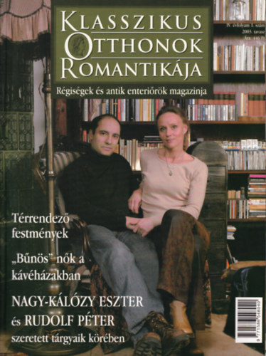 3 db Klasszikus Otthonok Romantikja ( 2003. tavasz, + 2003. nyr, + 2003. tl )