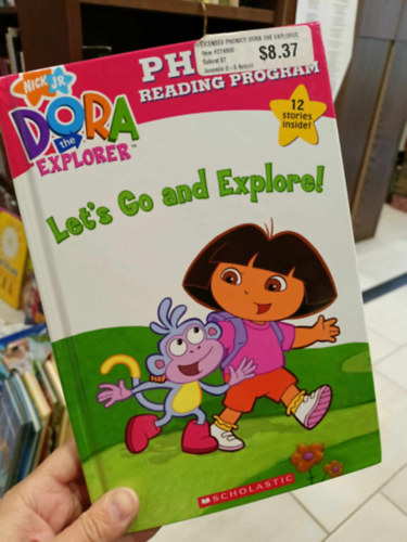 Dora the Explorer Phonics Reading Program Let's Go and Explore! 12 stories
