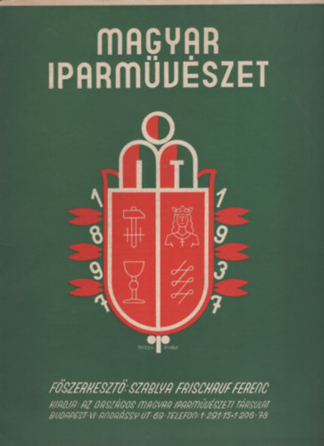 Magyar Iparm�v�szet 1937 2. sz�m (XL. �vfolyam)