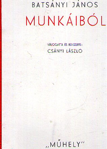 Bats�nyi J�nos munk�ib�l