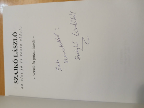 Dr. Szajk� L�szl� - Az �let j� �s rossz oldala