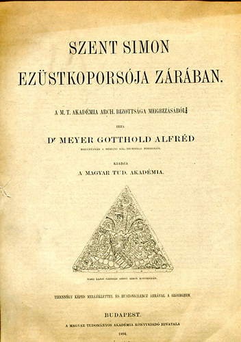 Szent Simon ez�stkopors�ja Z�r�ban