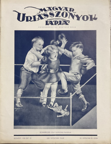 Magyar Uriasszonyok Lapja XV. vfolyam 30. szm - 1938. Oktber 20.