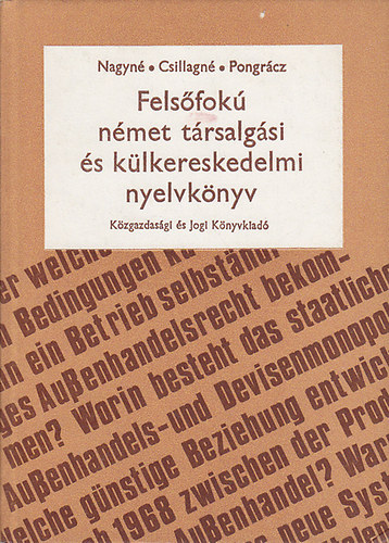 Fels�fok� n�met t�rsalg�si �s k�lkereskedelmi nyelvk�nyv