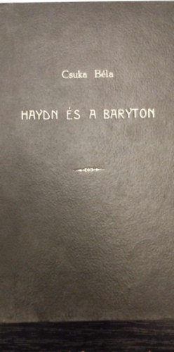 Haydn s Baryton