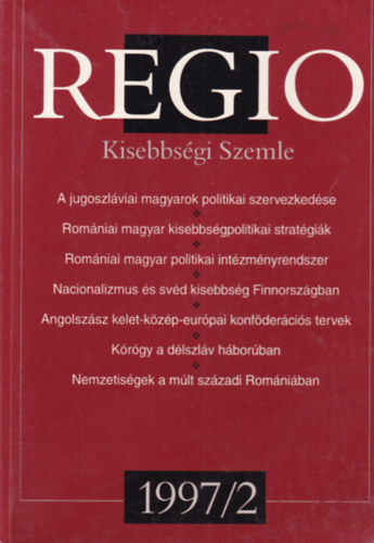 Regio - Kisebbsgi Szemle 1997/2
