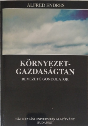 Krnyezetgazdasgtan bevezet gondolatok