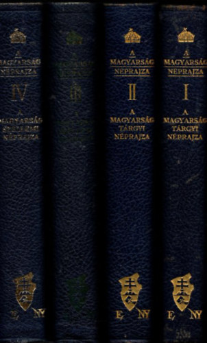 Bátky-Győrffy-Viski - A magyarság néprajza I-IV. (egységes, teljes, nem reprint)