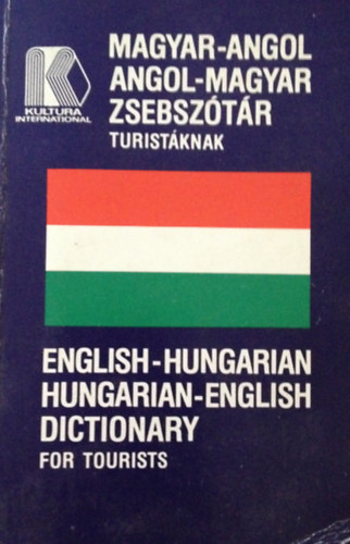 Magyar-angol, angol-magyar zsebsztr turistknak