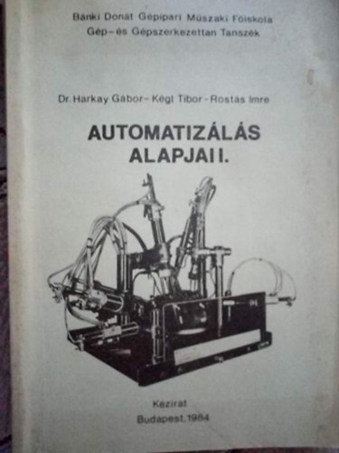 Automatizls alapjai I.