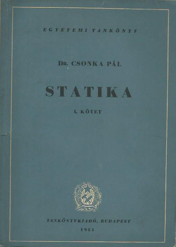 Dr. Csonka P�l - Statika I.