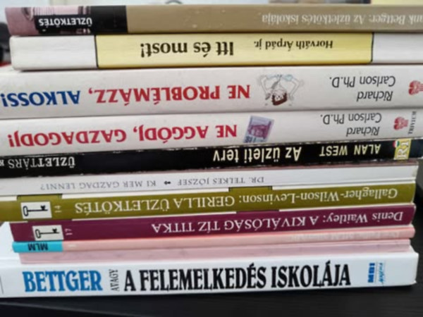 Sikeres zeletkts s  psziholgiai -meggyzs  mvszete knyvcsomag (11db)