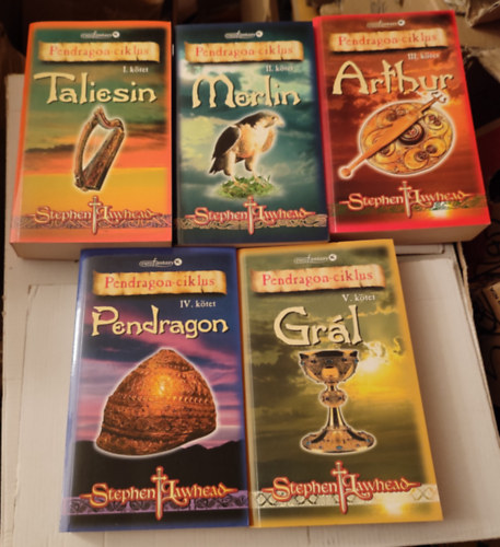 Pendragon-ciklus I-V. (Taliesin + Merlin + Arthur + Pendragon + Grl)