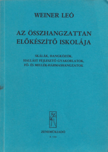 Az sszhangzattan elkszt iskolja