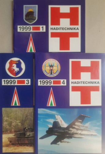 Haditechnika 1999/1., 3-4. (nem teljes, 3 db.)