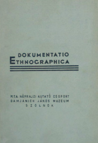 Dokumentatio Ethnographica 1970/1.
