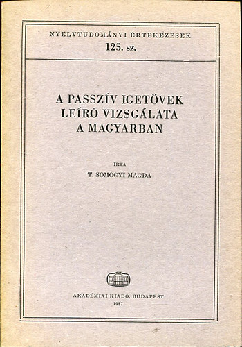 A passzv igetvek ler vizsglata a magyarban