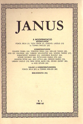 JANUS - A modernizci - 1988 Tl -V.1